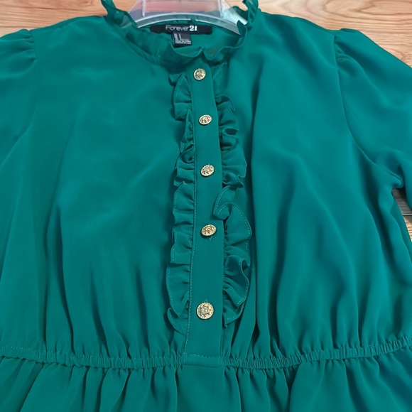 Forever 21 green dress - Picture 2 of 5